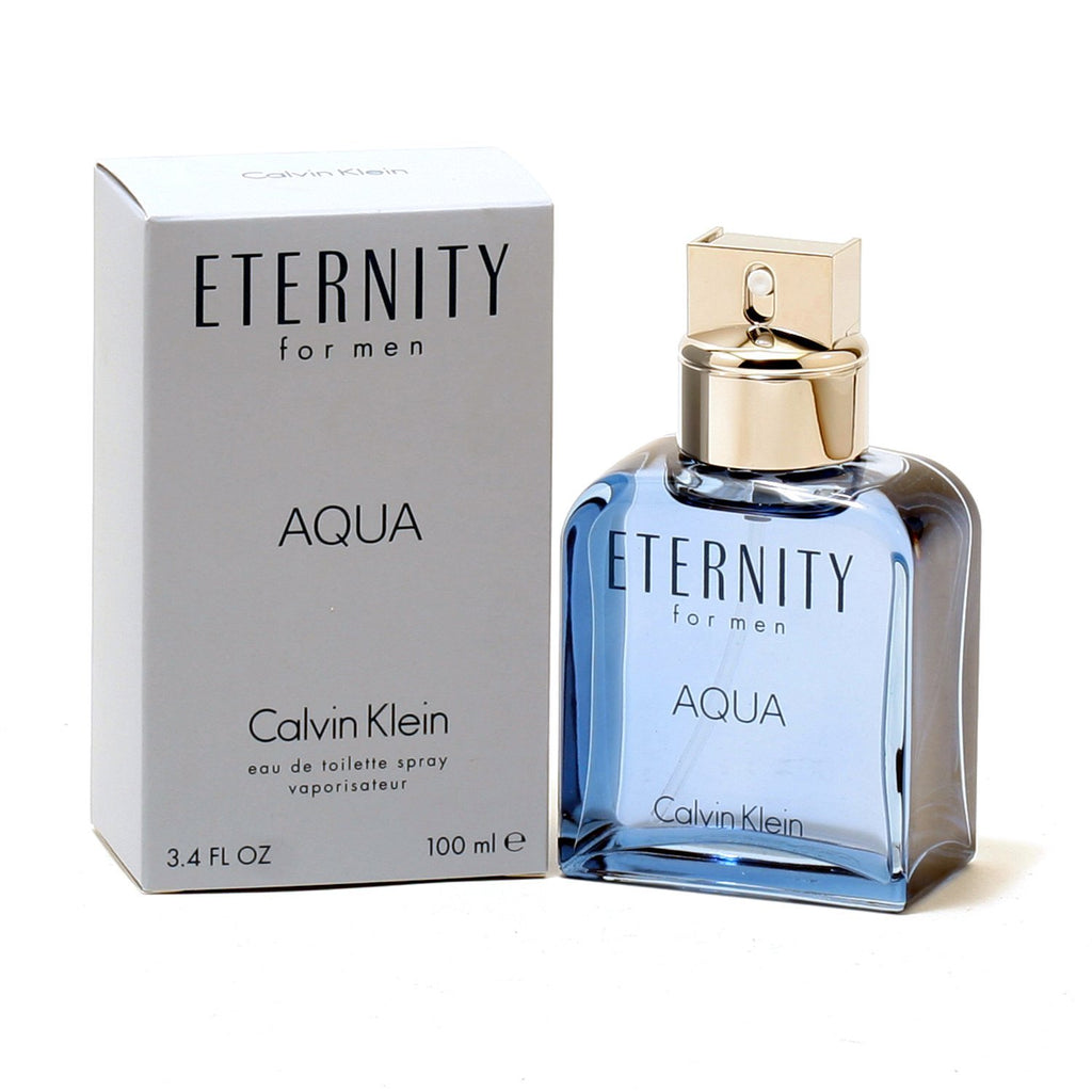 BY CALVIN AQUA MEN KLEIN DE Fragrance EAU SPRAY – Room TOILETTE FOR ETERNITY -