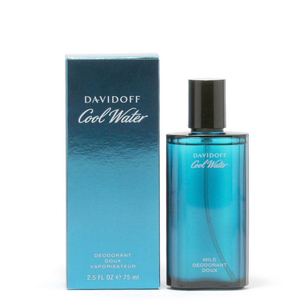 COOL WATER FOR MEN - Room – Fragrance DAVIDOFF SPRAY, OZ 2.5 BY DEODORANT