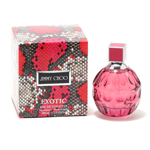 Perfume - JIMMY CHOO EXOTIC FOR WOMEN - EAU DE TOILETTE SPRAY, 3.3 OZ