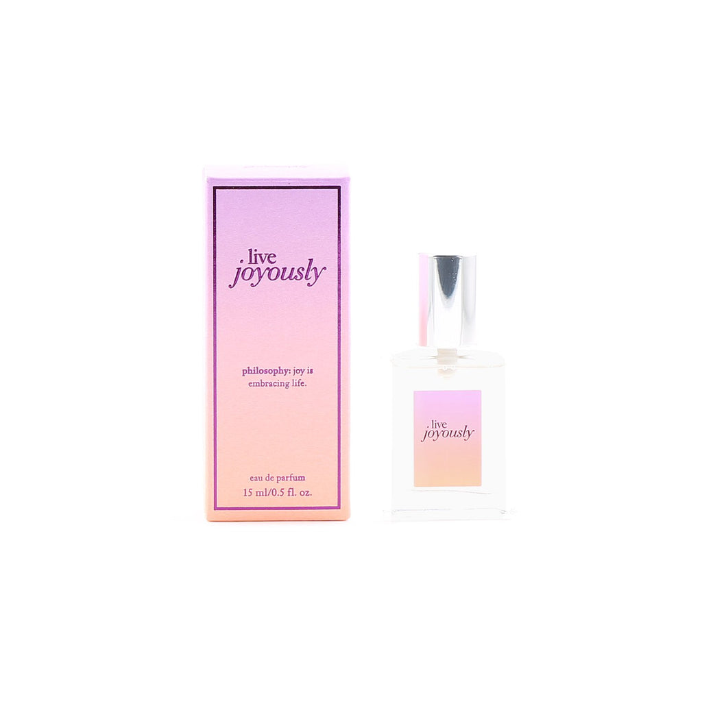 PHILOSOPHY LIVE JOYOUSLY FOR WOMEN EAU DE PARFUM SPRAY 0.5 OZ