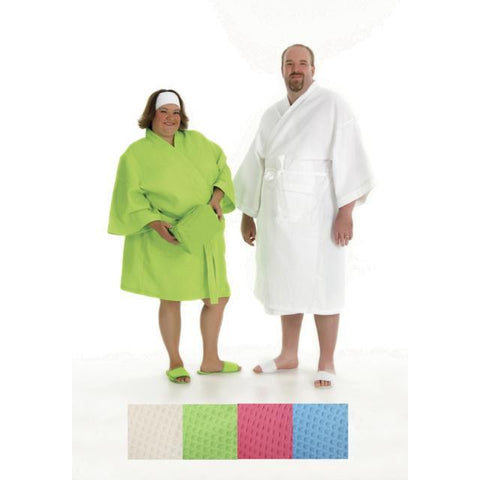 Accessories - SPACIFIC WOMENS PLUS SIZE COTTON WAFFLE SPA ROBE