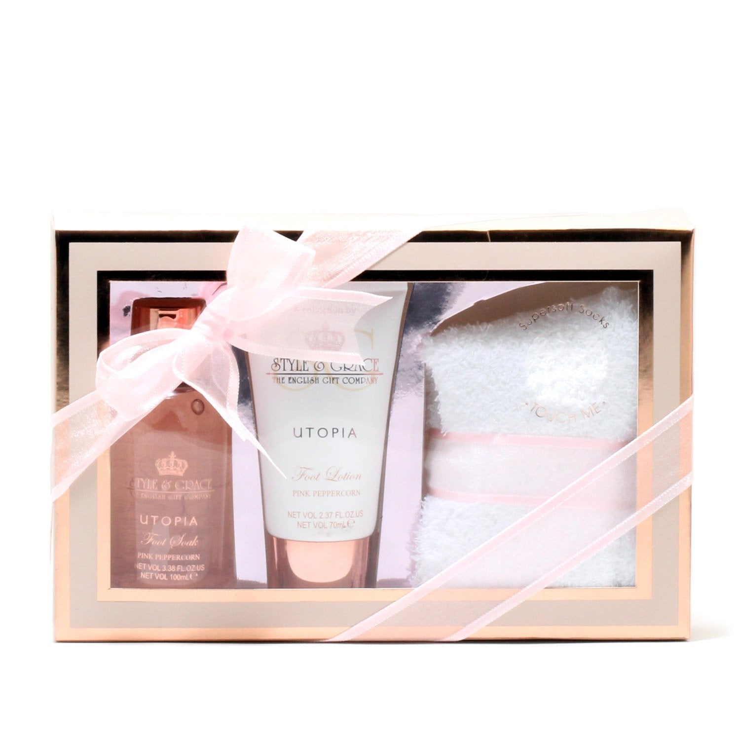 Bath And Body - STYLE & GRACE UTOPIA FOOT CARE PAMPER KIT - GIFT SET