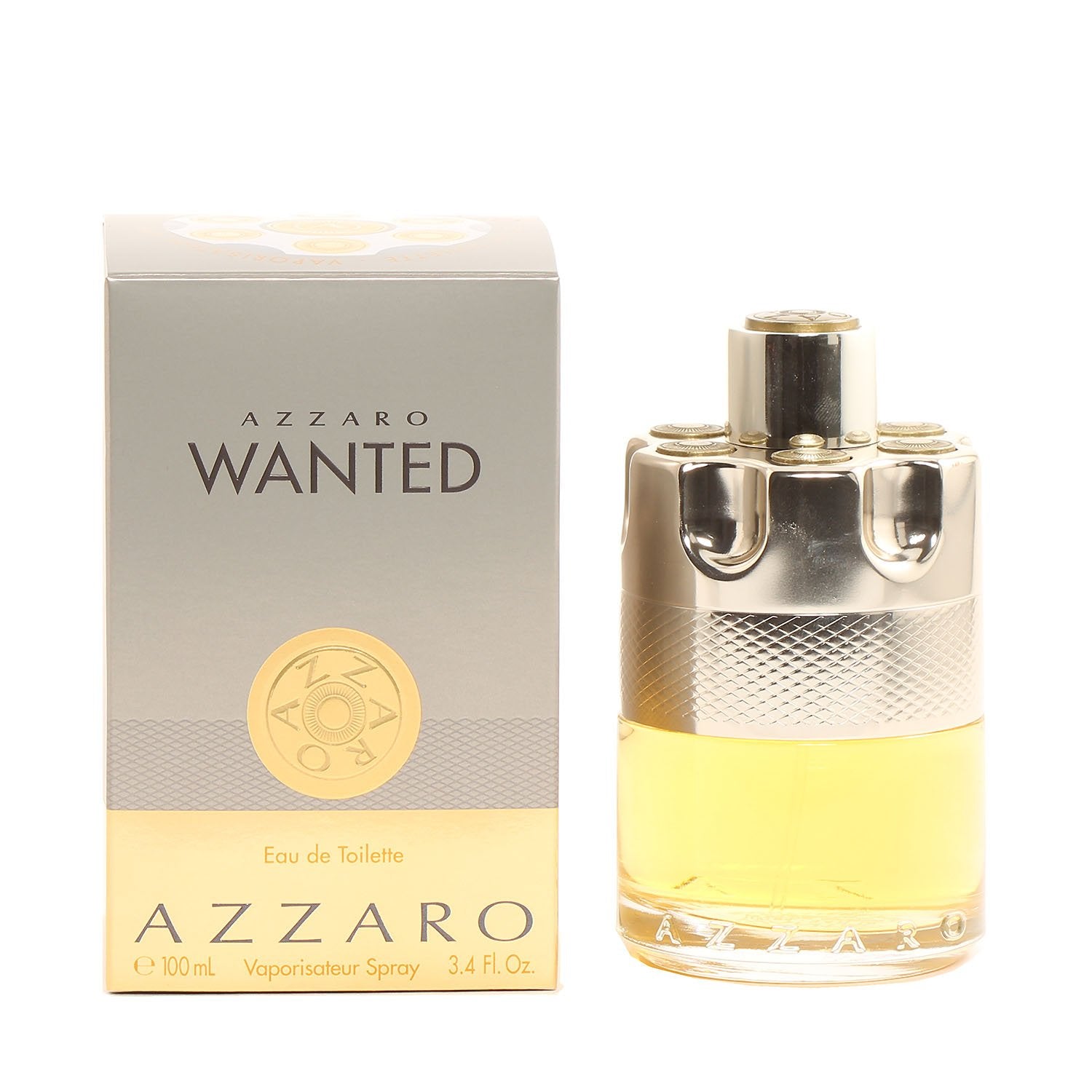 Flacons vaporisateurs spray parfum eau de toilette Azzaro Wanted