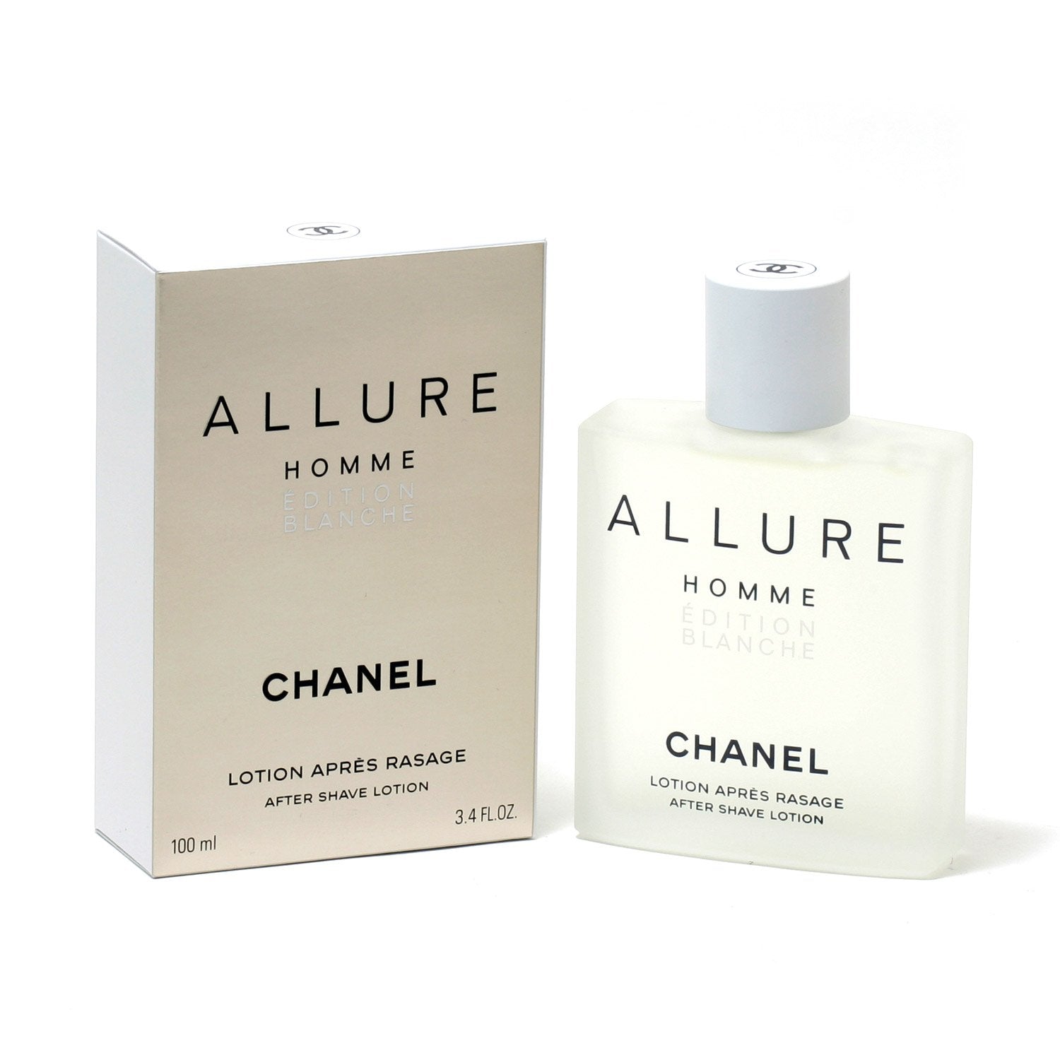 Cologne - CHANEL ALLURE MEN BLANCHE EDITION - AFTER SHAVE LOTION, 3.4 OZ