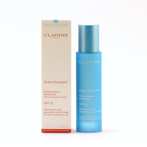 Cologne - CLARINS HYDRA-ESSENTIEL MILKY LOTION SPF 15 FOR NORMAL TO COMBINATION SKIN, 1.7 OZ