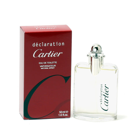 Cologne - DECLARATION FOR MEN BY CARTIER - EAU DE TOILETTE SPRAY, 1.6 OZ