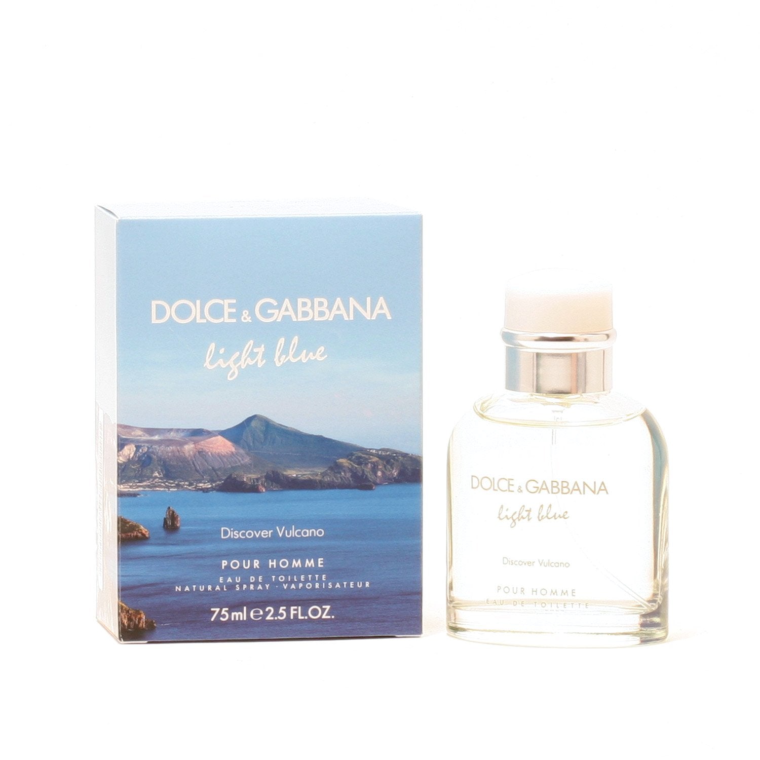 DOLCE & GABBANA LIGHT BLUE DISCOVER VULCANO FOR MEN - EAU DE TOILETTE –  Fragrance Room