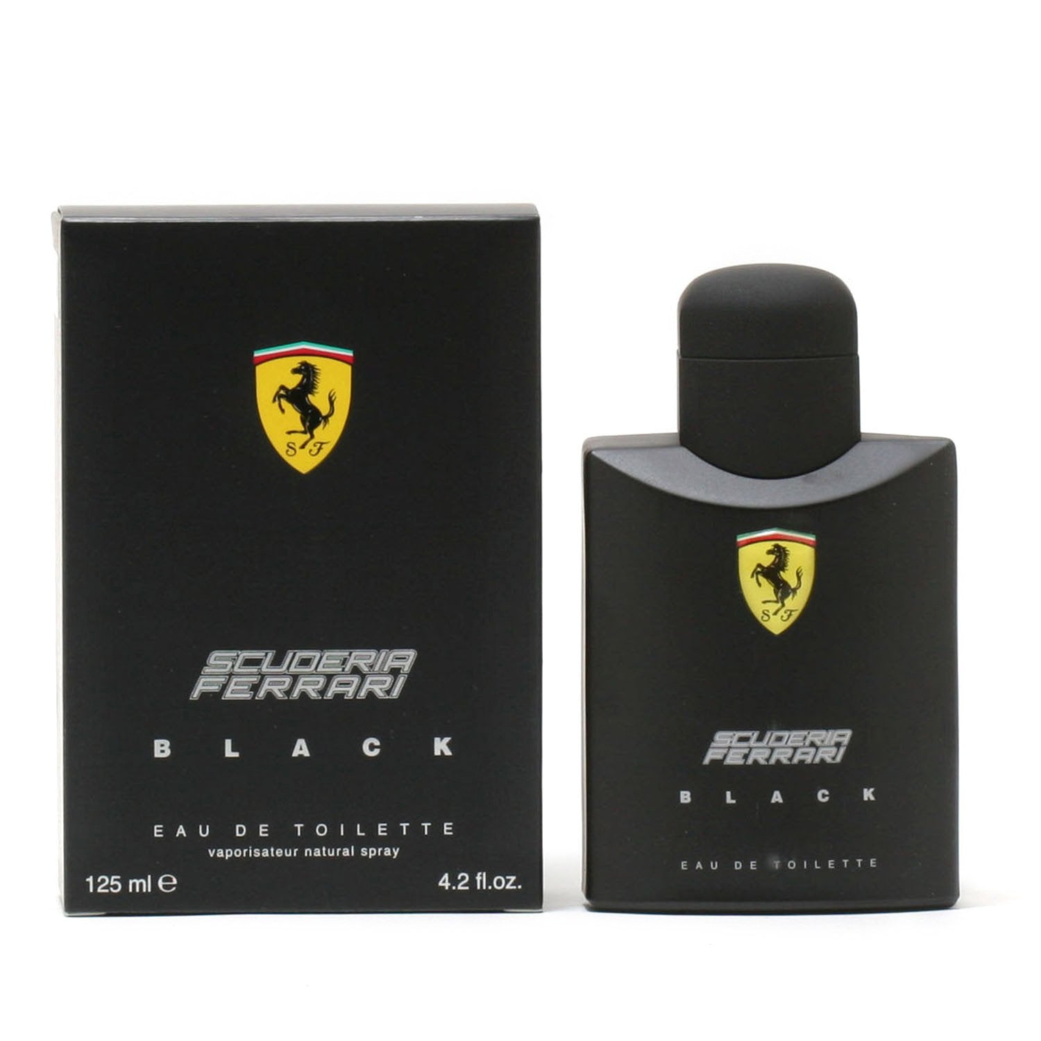 Cologne - FERRARI BLACK FOR MEN - EAU DE TOILETTE SPRAY