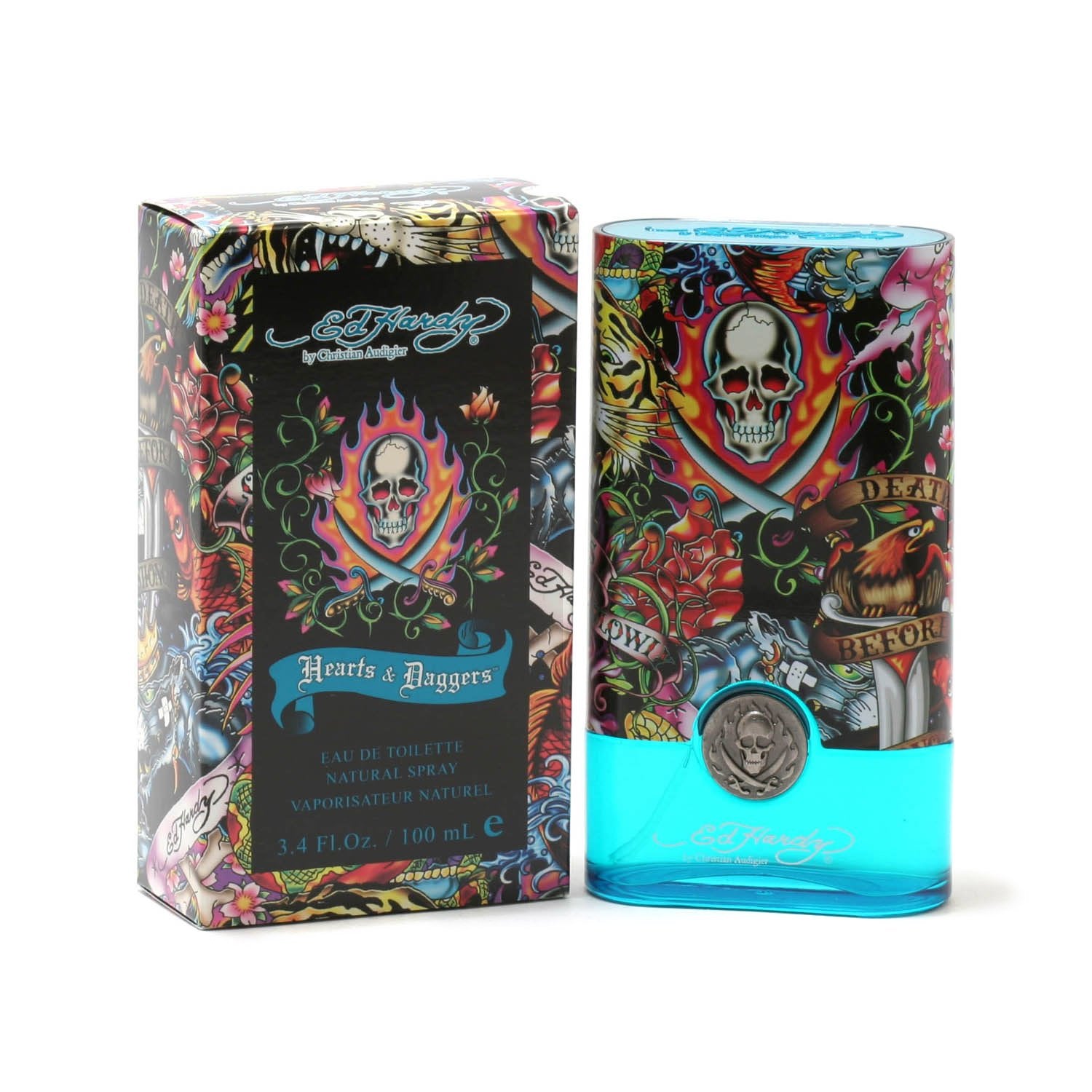 Cologne - HEARTS AND DAGGERS FOR MEN BY ED HARDY - EAU DE TOILETTE SPRAY