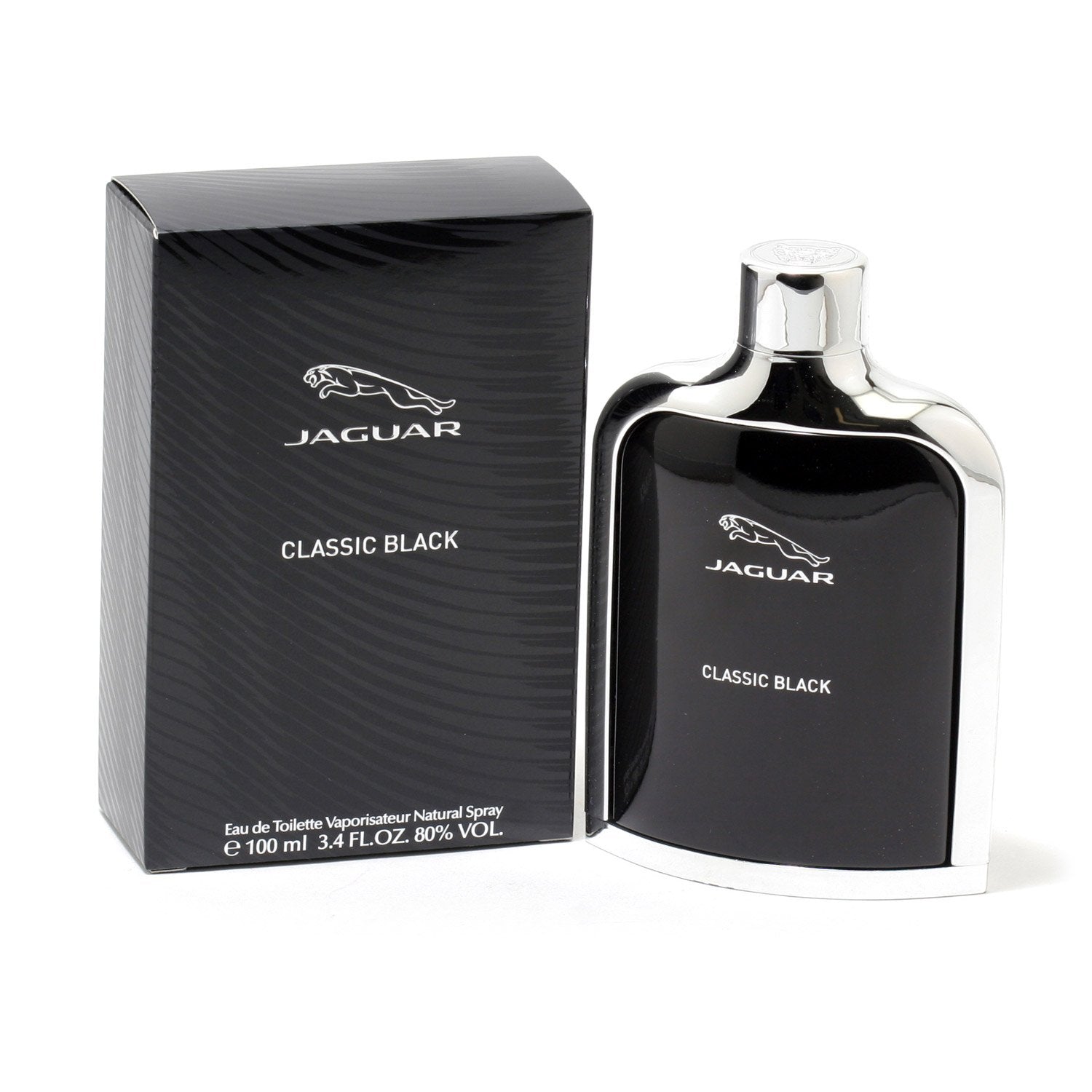 Cologne - JAGUAR CLASSIC BLACK FOR MEN - EAU DE TOILETTE SPRAY, 3.4 OZ