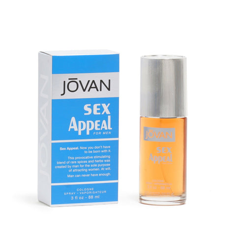 Cologne - JOVAN SEX APPEAL FOR MEN - COLOGNE SPRAY, 3.0 OZ