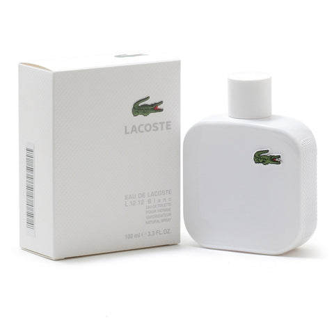 Cologne - LACOSTE EAU DE LACOSTE L.12.12 BLANC FOR MEN - EAU DE TOILETTE SPRAY