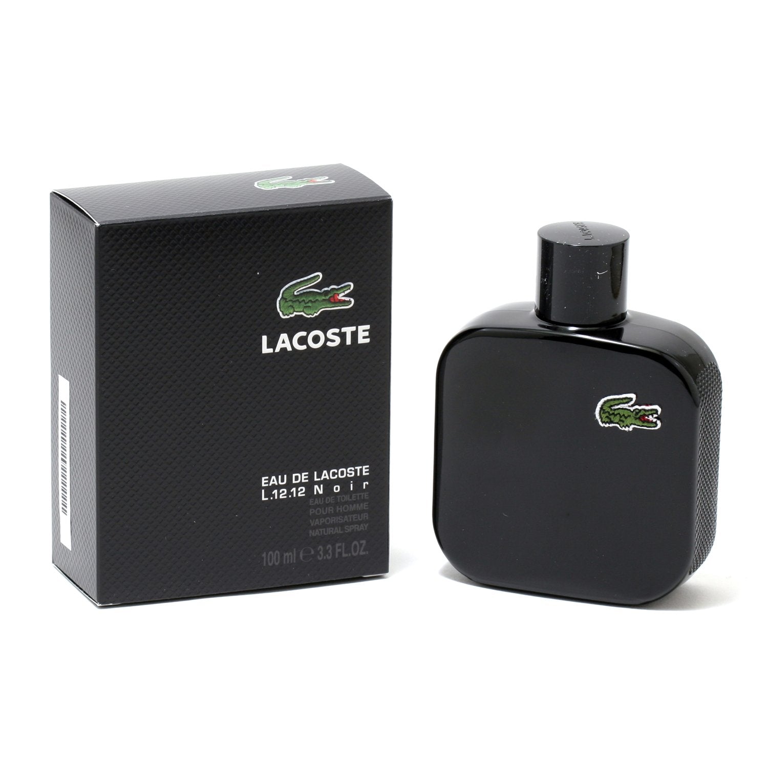 LACOSTE EAU DE LACOSTE L.1212 NOIR FOR MEN - DE TOILETTE SPRAY, 3. – Fragrance Room