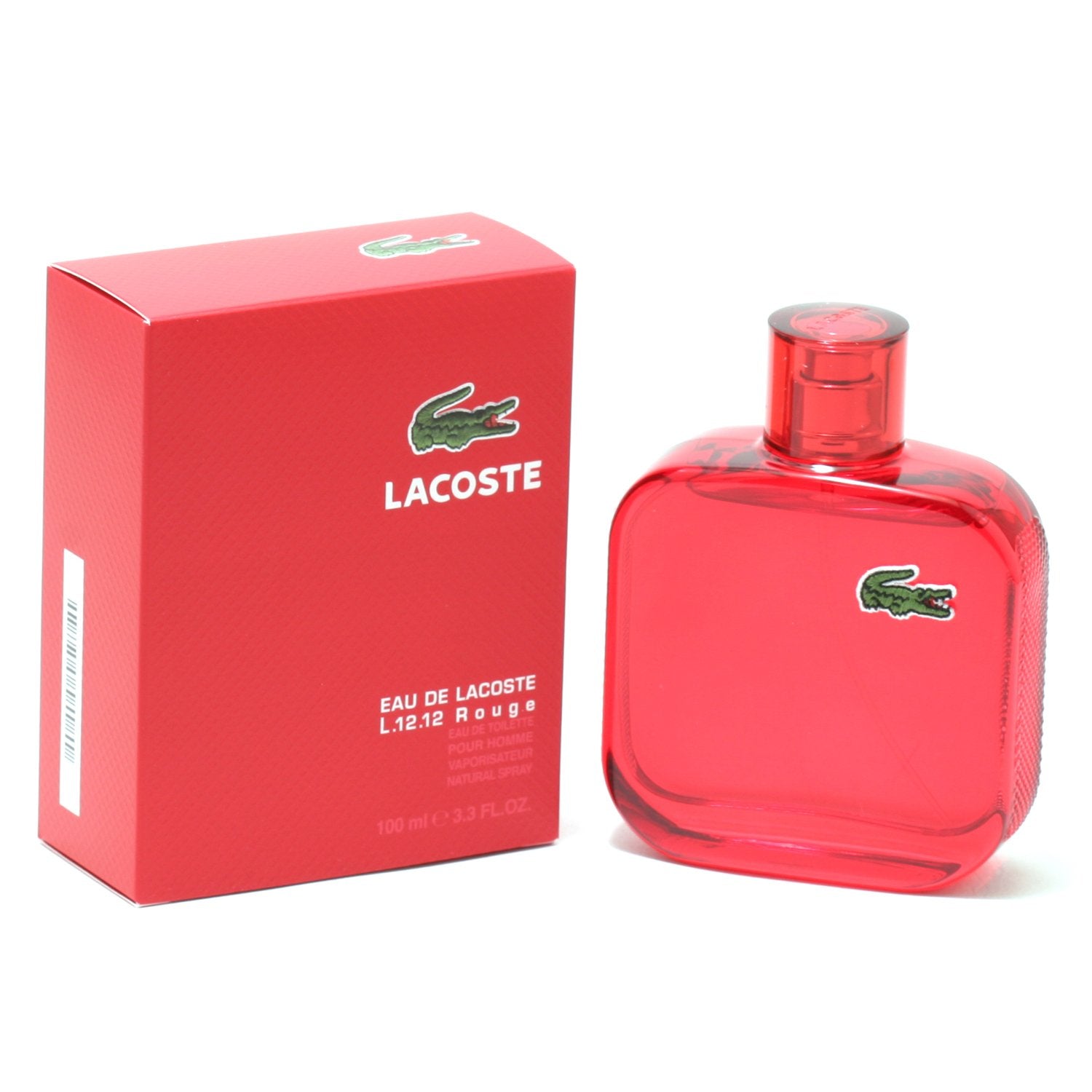 LACOSTE EAU DE LACOSTE L.1212 ROUGE FOR MEN DE TOILETTE SPRAY, 3 – Fragrance Room