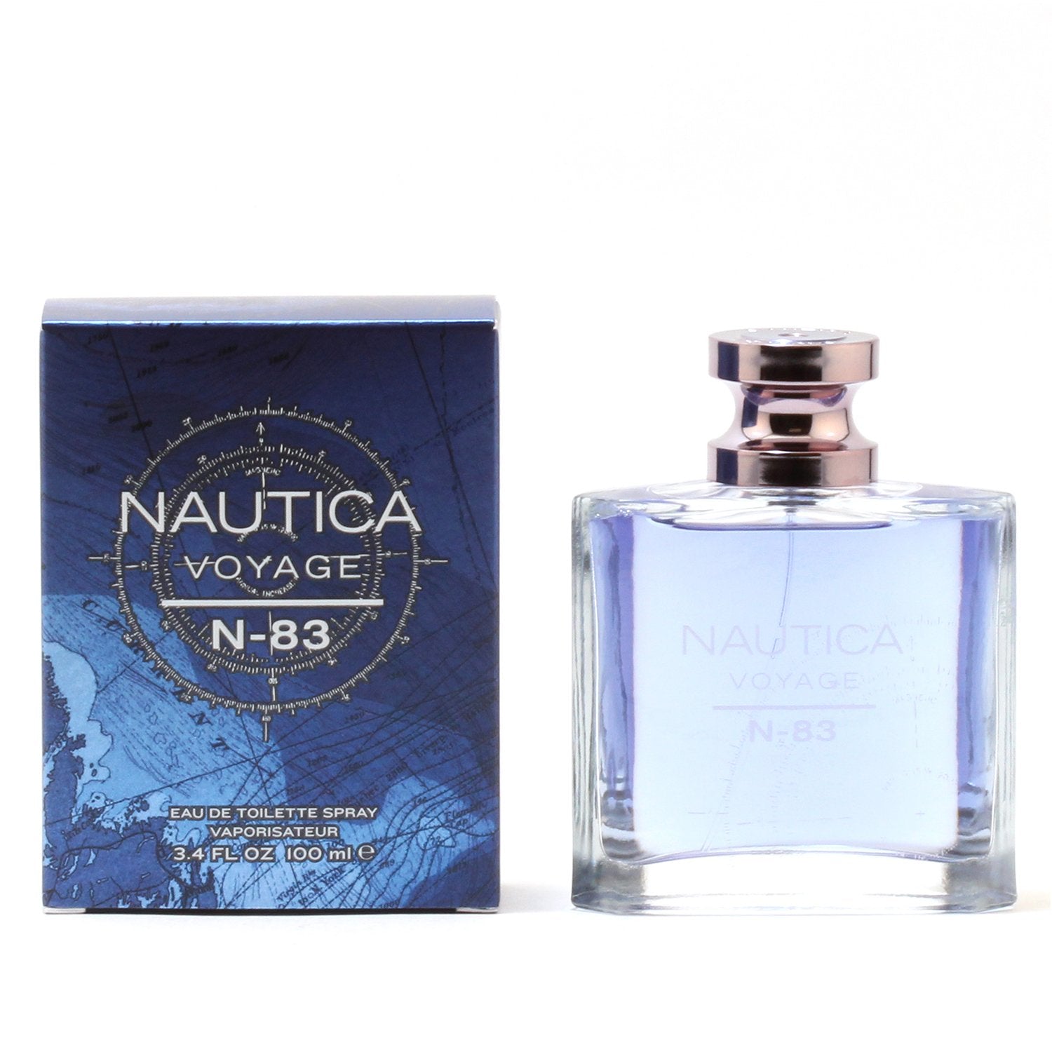NAUTICA VOYAGE N-83 FOR MEN - EAU DE TOILETTE SPRAY, 3.4 OZ – Fragrance Room