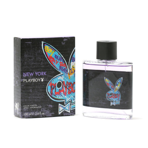 Cologne - PLAYBOY NEW YORK FOR MEN - EAU DE TOILETTE SPRAY, 3.4 OZ