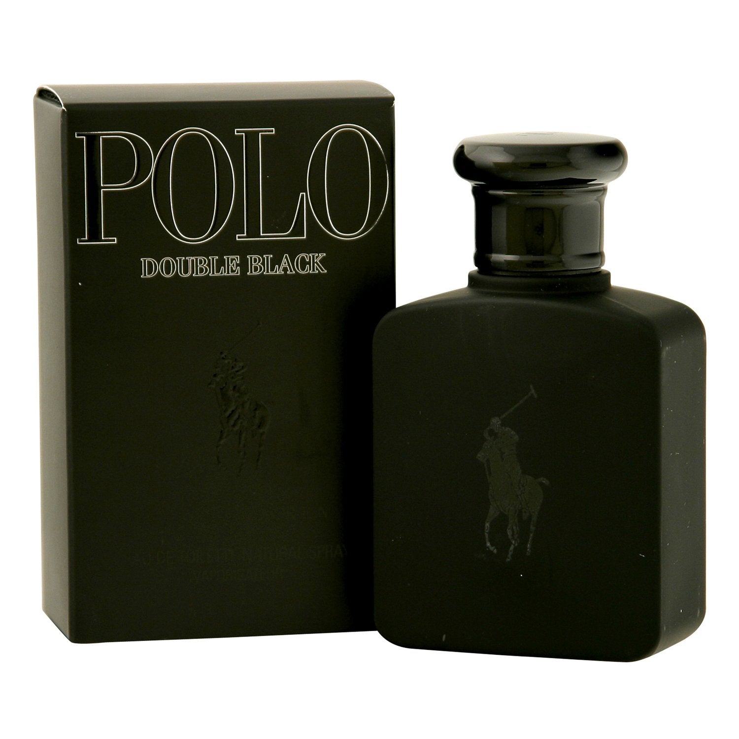 POLO DOUBLE BLACK FOR MEN BY RALPH LAUREN - EAU DE TOILETTE SPRAY