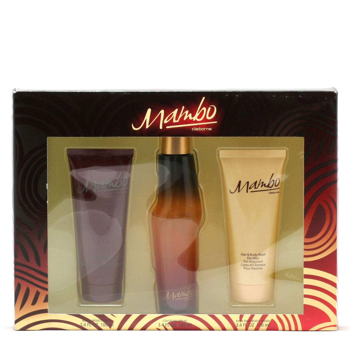 Cologne Sets - MAMBO FOR MEN BY LIZ CLAIBORNE - GIFT SET