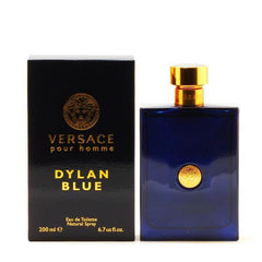 Versace Dylan Blue by Versace EDT Spray 1.0 oz (30 ml) (m) 8011003825721 -  Fragrances & Beauty, Dylan Blue - Jomashop