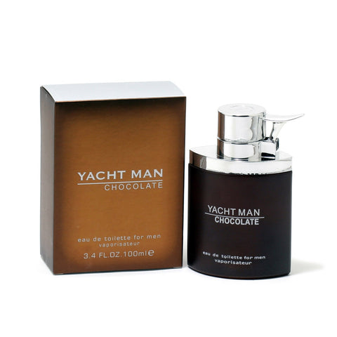 Cologne - YACHT MAN CHOCOLATE - EAU DE TOILETTE SPRAY, 3.4 OZ