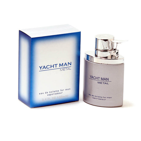 Cologne - YACHT MAN METAL - EAU DE TOILETTE SPRAY, 3.4 OZ