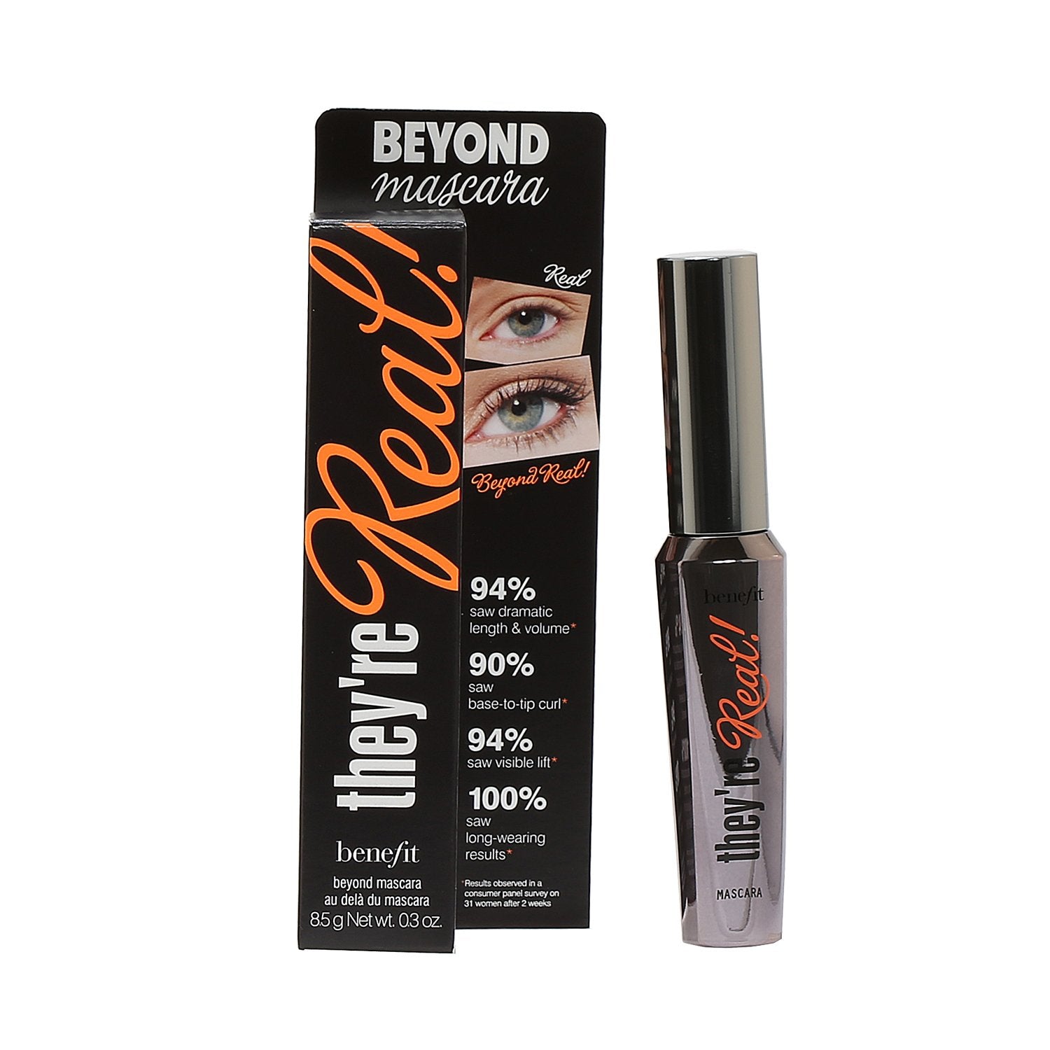 Benefit Cosmetics They're Real! Mascara (Black) Full Size