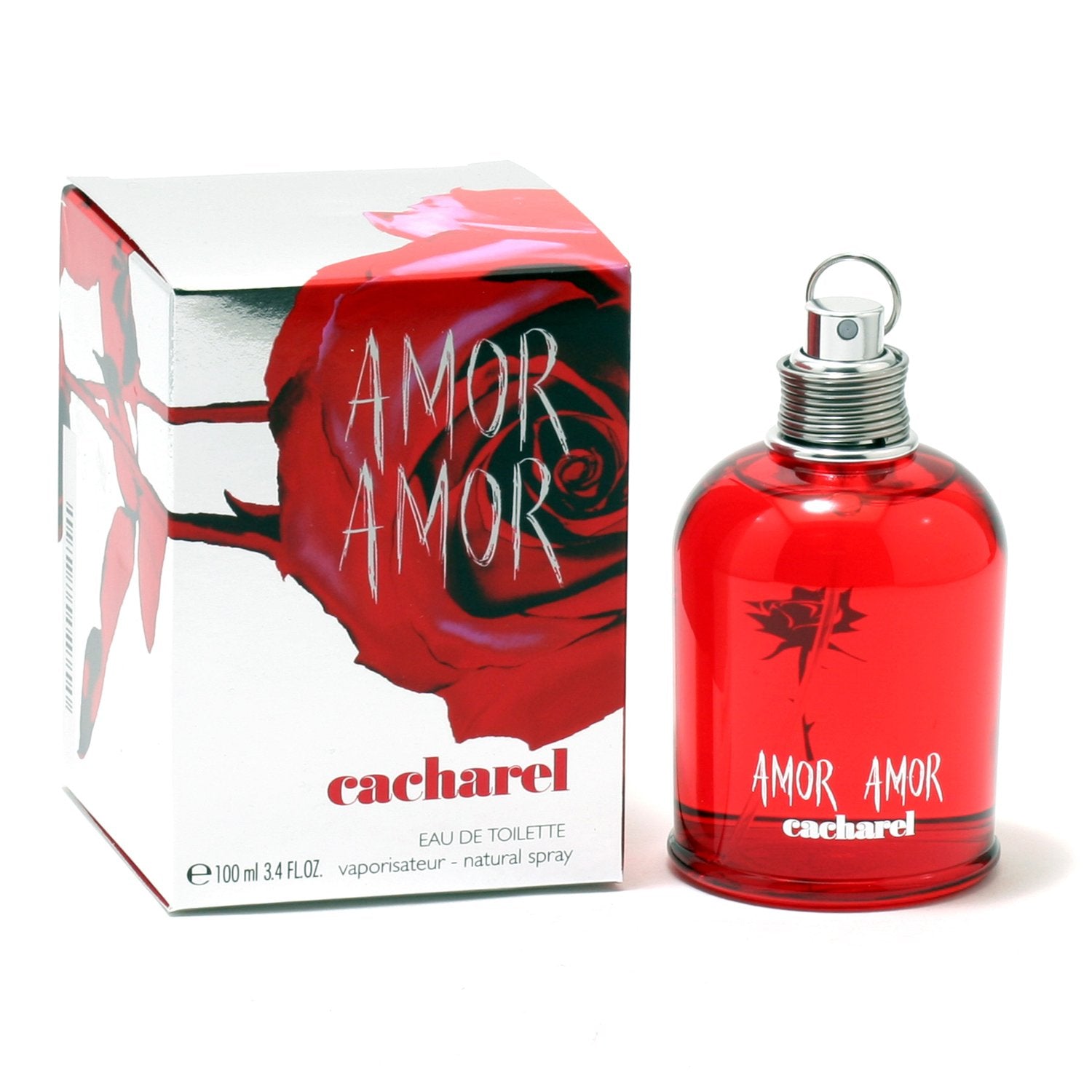 Perfume - AMOR AMOR FOR WOMEN BY CACHAREL - EAU DE TOILETTE SPRAY