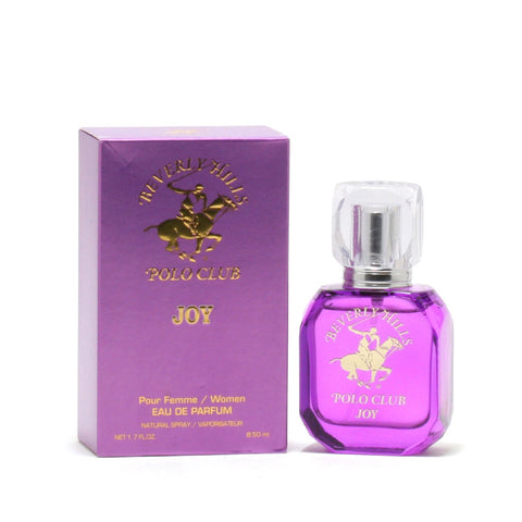 Perfume - BEVERLY HILLS POLO CLUB JOY FOR WOMEN - EAU DE PARFUM, 1.7 OZ