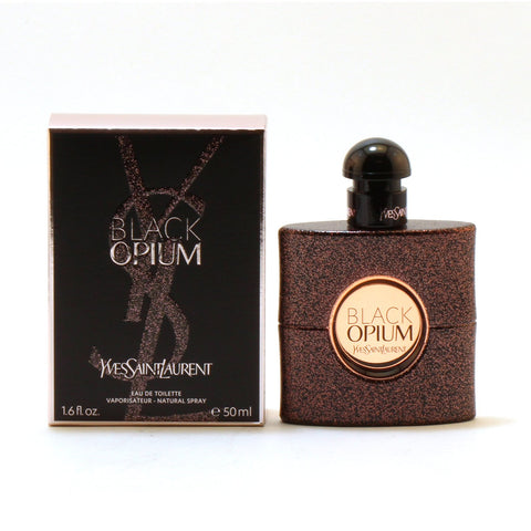 Perfume - BLACK OPIUM FOR WOMEN BY YVES ST LAURENT - EAU DE TOILETTE SPRAY, 1.7 OZ