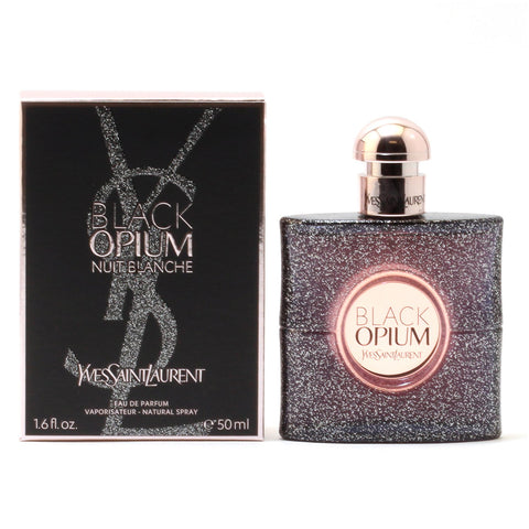 Perfume - BLACK OPIUM NUIT BLANCHE FOR WOMEN BY YVES ST LAURENT - EAU DE PARFUM SPRAY, 1.7 OZ