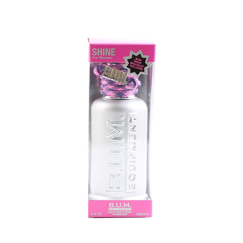 Perfume - BUM EQUIPMENT SHINE FOR WOMEN - EAU DE TOILETTE SPRAY WITH WRAP BRACELET, 3.4 OZ