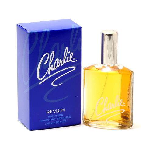 Perfume - CHARLIE BLUE FOR WOMEN BY REVLON - EAU DE TOILETTE SPRAY, 3.4 OZ