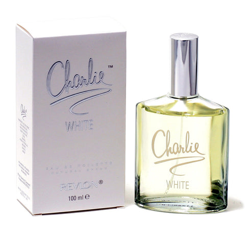 Perfume - CHARLIE WHITE FOR WOMEN BY REVLON - EAU DE TOILETTE SPRAY, 3.4 OZ