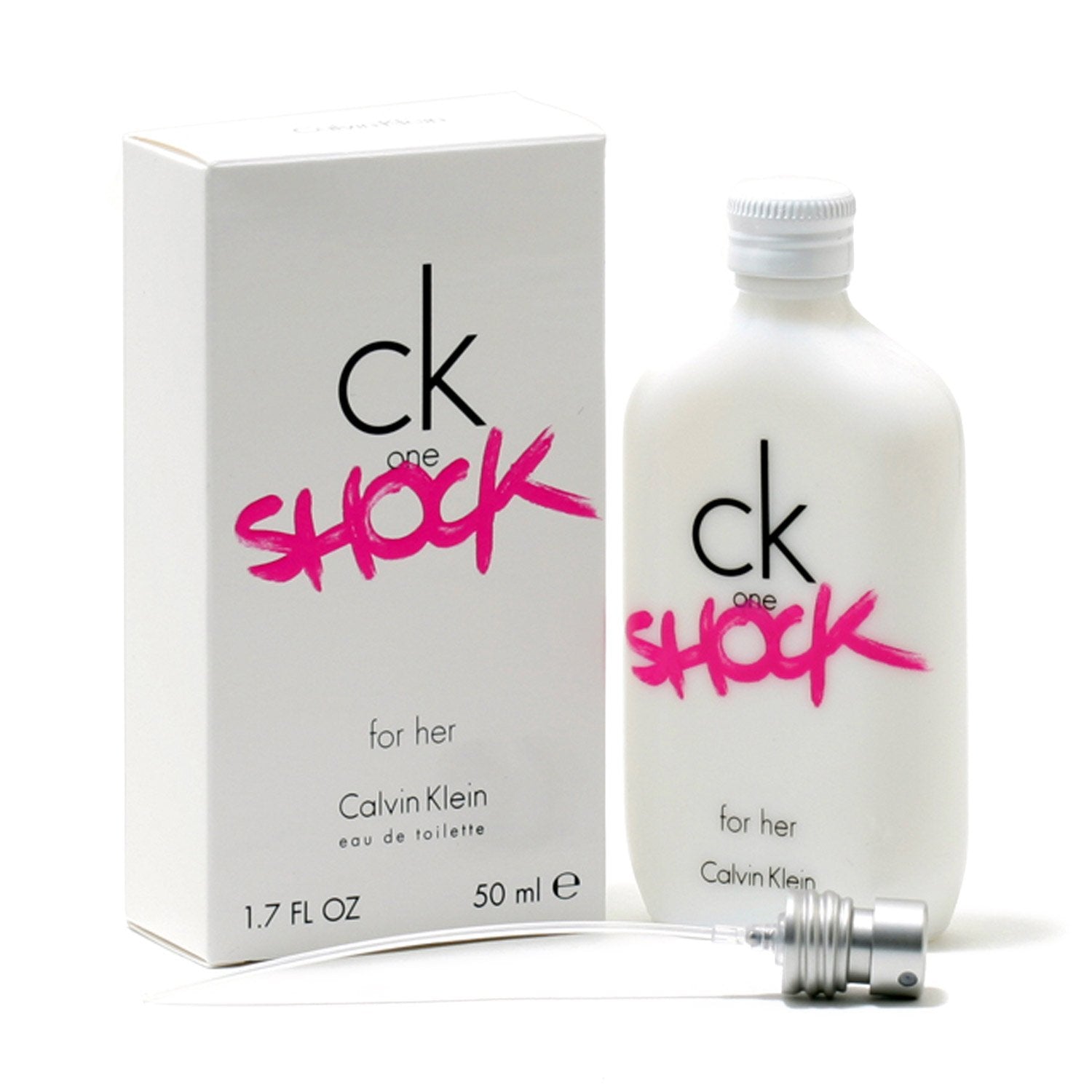 Perfume - CK ONE SHOCK FOR WOMEN BY CALVIN KLEIN - EAU DE TOILETTE SPRAY