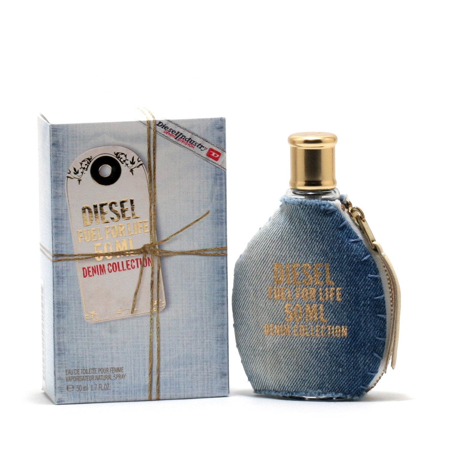 Perfume - DIESEL FUEL FOR LIFE DENIM FOR WOMEN - EAU DE TOILETTE SPRAY