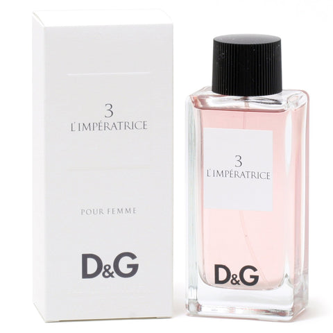 Perfume - DOLCE & GABBANA 3 L'IMPERATRICE FOR WOMEN - EAU DE TOILETTE SPRAY, 3.3 OZ