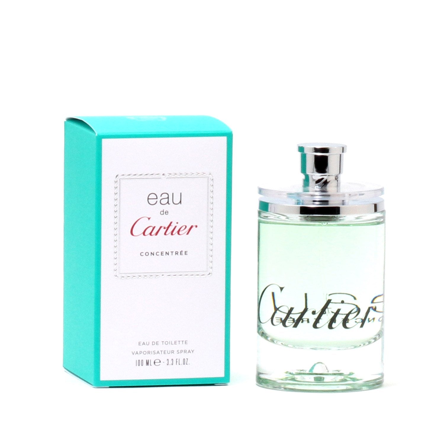 Perfume - EAU DE CARTIER CONCENTRATE FOR WOMEN BY CARTIER - EAU DE TOILETTE  SPRAY, 3.3 OZ