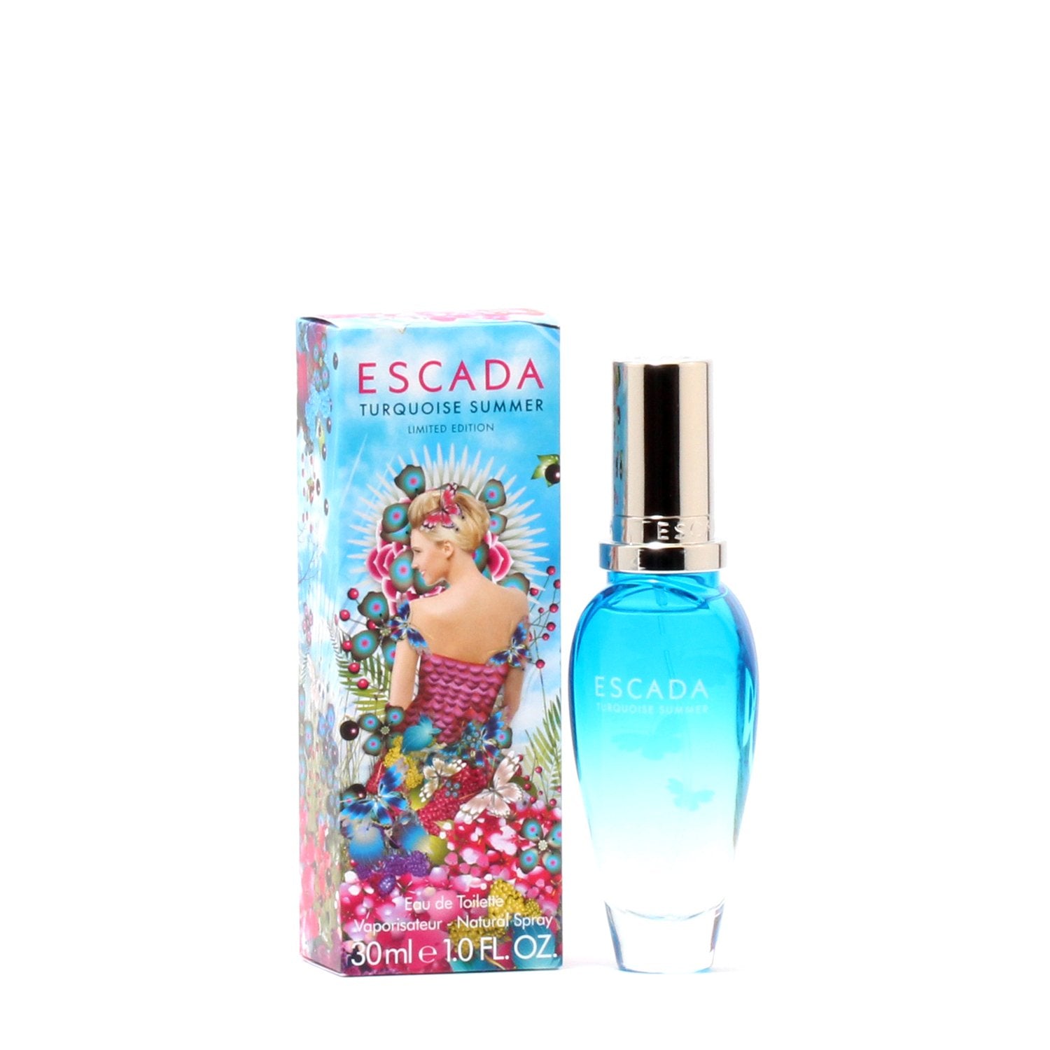 Perfume - ESCADA TURQUOISE SUMMER FOR WOMEN - EAU DE TOILETTE SPRAY, 1.0 OZ
