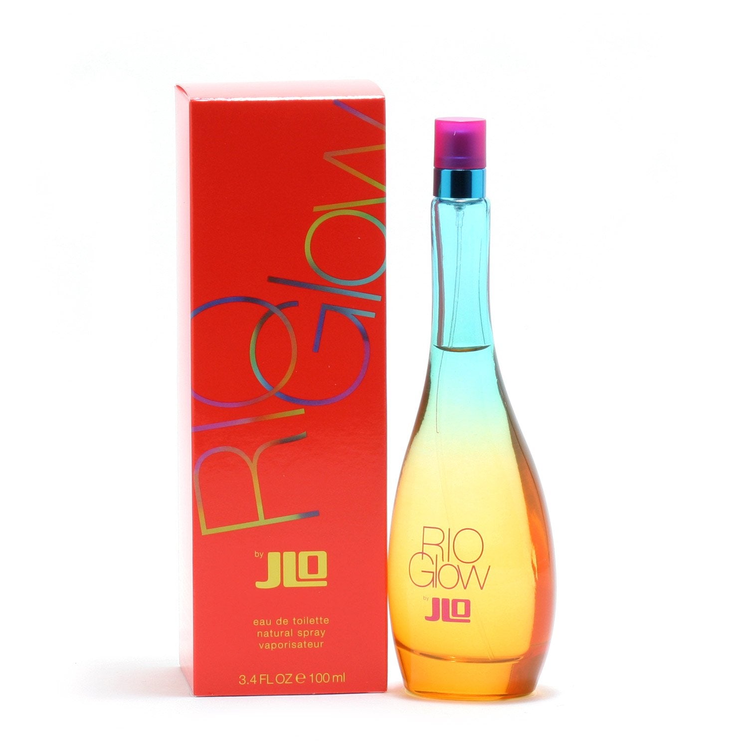 Perfume - GLOW RIO FOR WOMEN BY J.LO - EAU DE TOILETTE SPRAY, 3.4 OZ