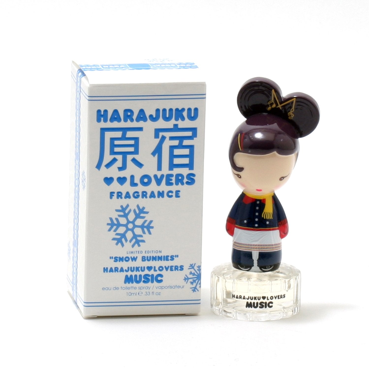 Perfume - HARAJUKU SNOW BUNNIES MUSIC FOR WOMEN - EAU DE TOILETTE SPRAY, 0.33 OZ
