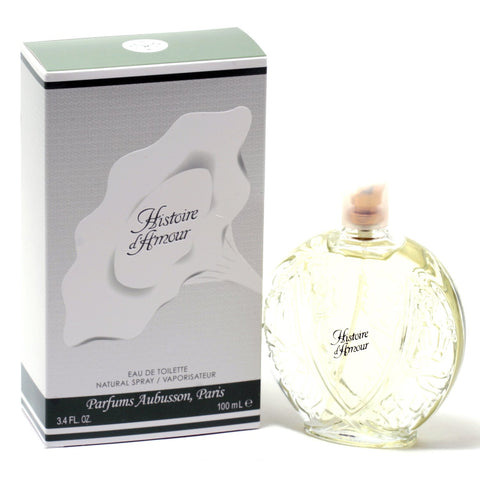 Perfume - HISTOIRE D'AMOUR FOR WOMEN BY AUBUSSON - EAU DE TOILETTE SPRAY, 3.4 OZ