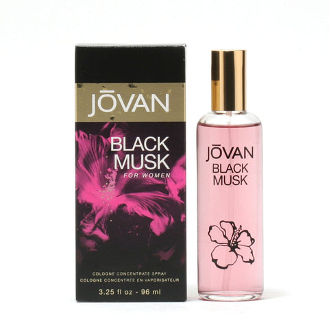Perfume - JOVAN BLACK MUSK FOR WOMEN - COLOGNE SPRAY, 3.25 OZ