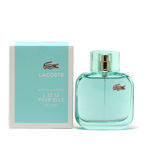 Perfume - LACOSTE EAU DE LACOSTE L.12.12 ELLE FEMME NATURAL FOR WOMEN - EAU DE TOILETTE  SPRAY, 3.0 OZ