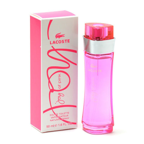 Perfume - LACOSTE JOY OF PINK FOR WOMEN - EAU DE TOILETTE SPRAY, 1.7 OZ