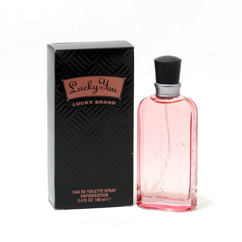 Perfume - LUCKY YOU FOR WOMEN BY LUCKY BRAND - EAU DE TOILETTE SPRAY, 3.3 OZ
