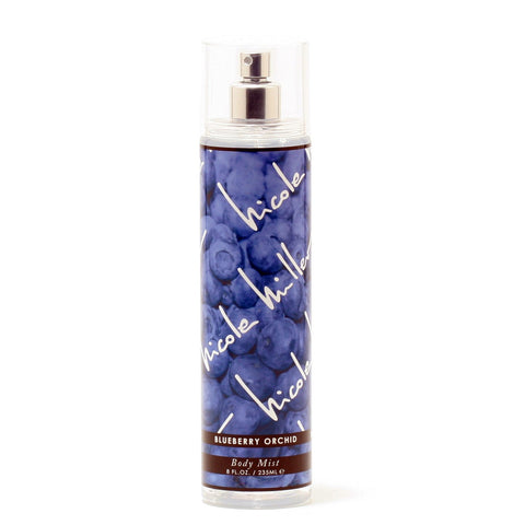 Perfume - NICOLE MILLER BLUEBERRY ORCHID FOR WOMEN - BODY SPRAY, 8.0 OZ