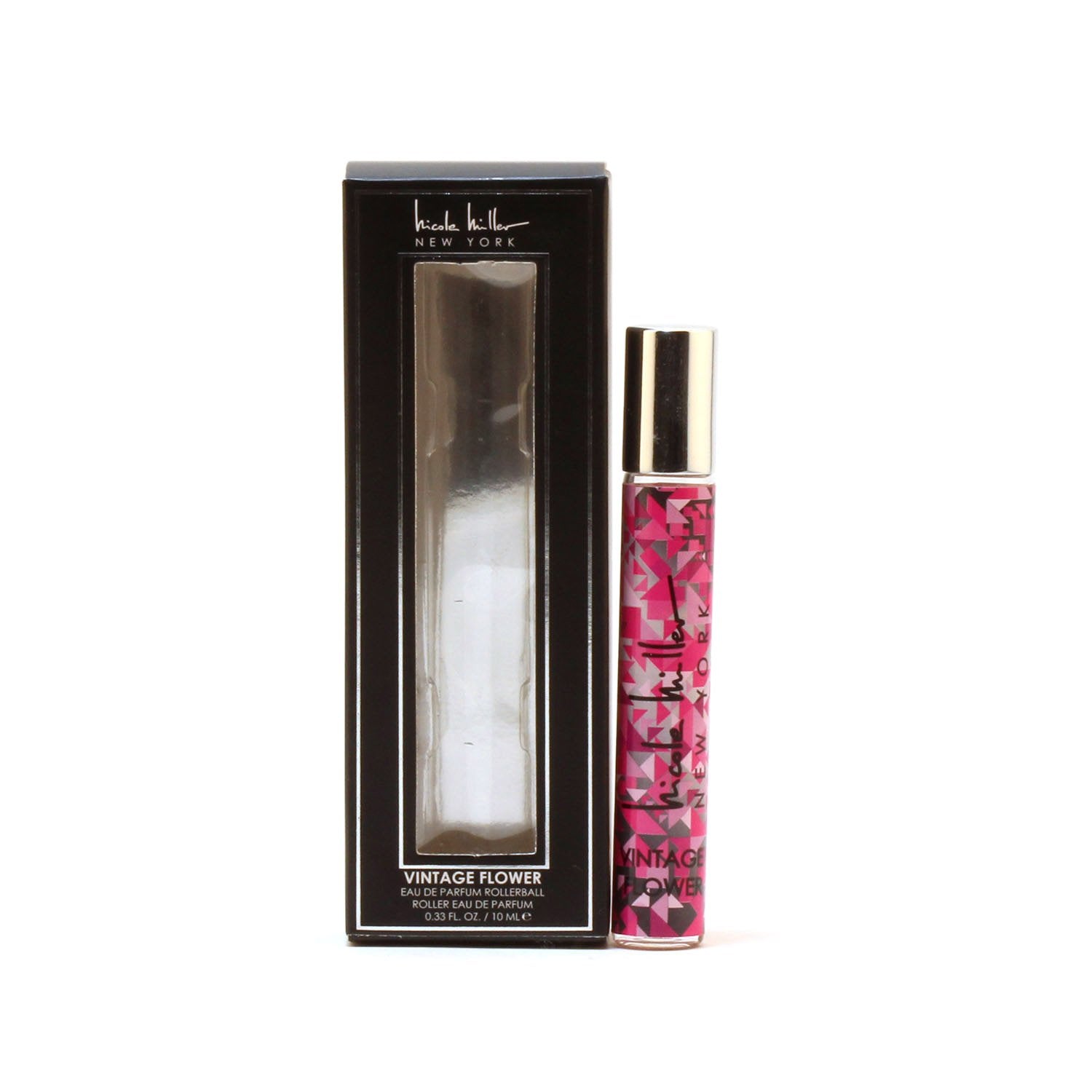 Perfume - NICOLE MILLER VINTAGE FLOWER FOR WOMEN - ROLLERBALL, 0.33 OZ