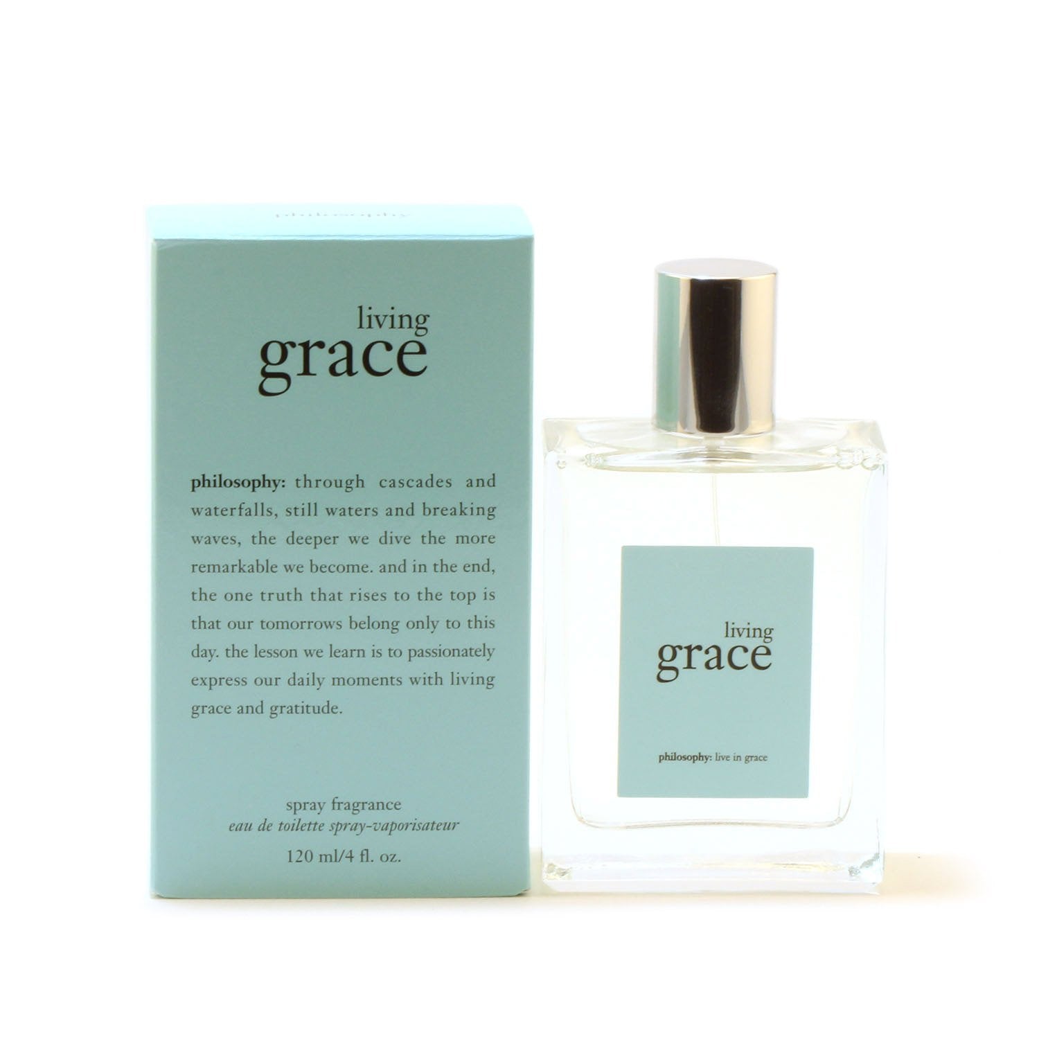 Perfume - PHILOSOPHY LIVING GRACE FOR WOMEN - EAU DE TOILETTE SPRAY, 4.0 OZ