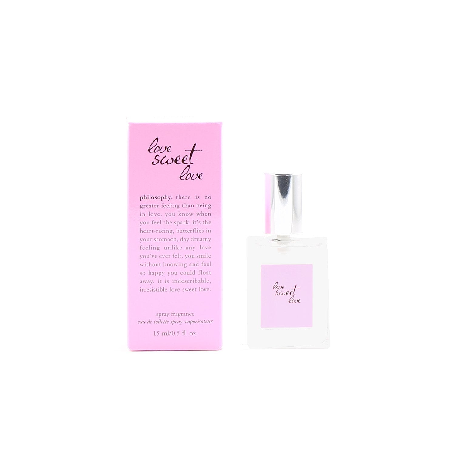 Perfume - PHILOSOPHY LOVE SWEET LOVE FOR WOMEN - EAU DE TOILETTE SPRAY, 0.5 OZ