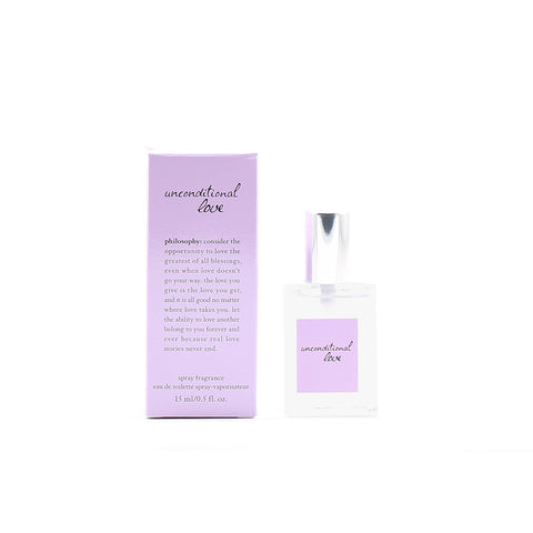 Perfume - PHILOSOPHY UNCONDITIONAL LOVE FOR WOMEN - EAU DE TOILETTE SPRAY, 0.5 OZ